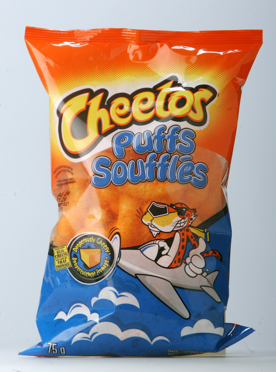 Żetony z Cheetosów
