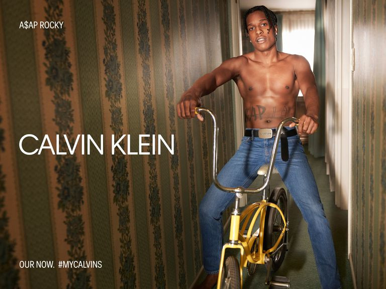 A$AP Rocky w kampanii #MyCalvins Calvin Klein