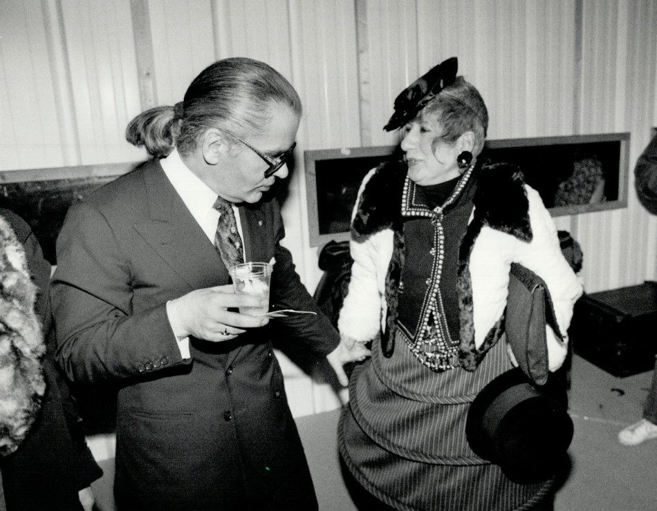 Karl Lagerfeld, 1987