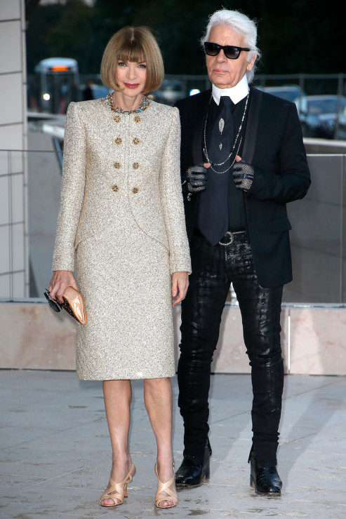 Karl Lagerfeld i Anna Wintour, 2016