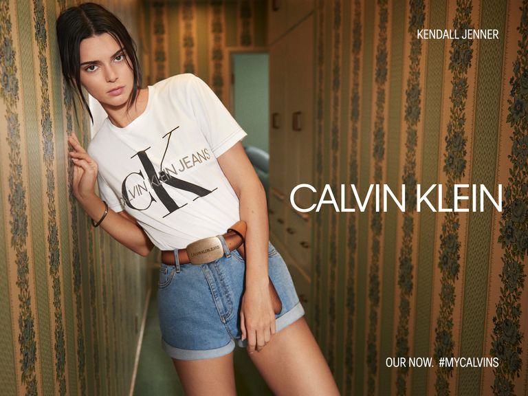Kendall Jenner w kampanii #MyCalvins Calvin Klein