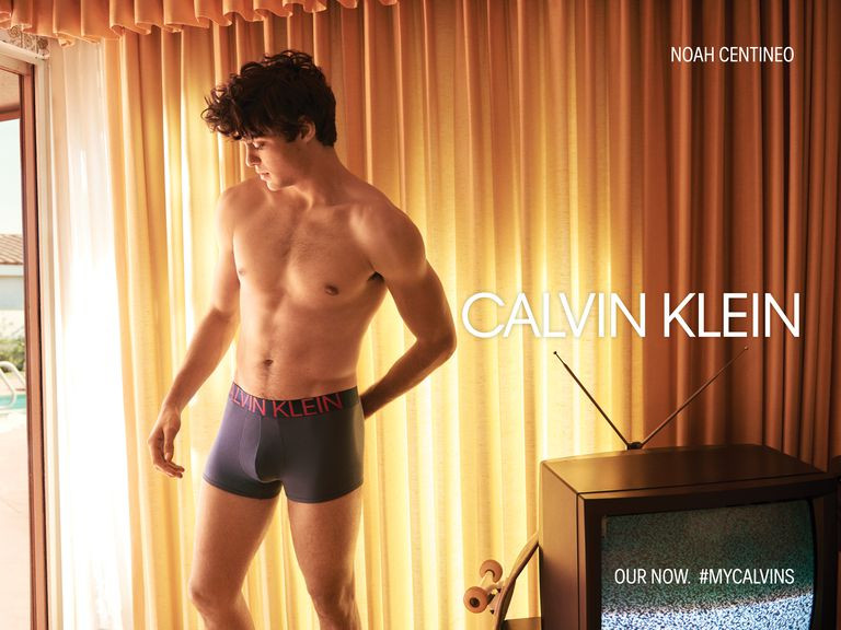 Noah Centineo w kampanii #MyCalvins Calvin Klein