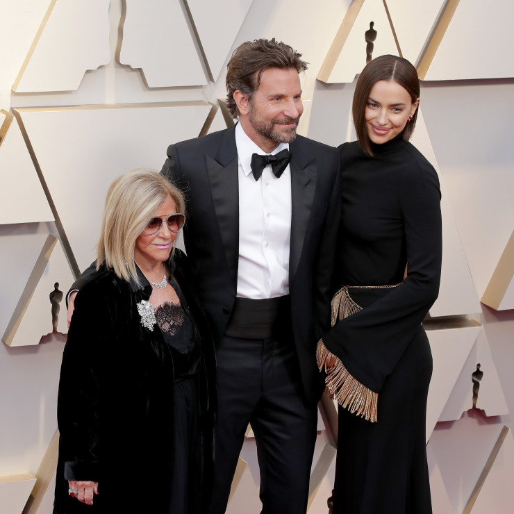 Na Oscary 2019 Bradley Cooper i Irina Shayk przyszli w towarzystwie mamy aktora, Glorią Campano.