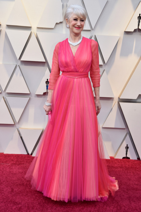Oscary 2019: Hellen Mirren w sukience Schiaparelli