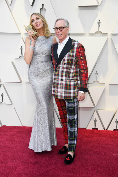 Oscary 2019 najpiękniejsze pary na czerwonym dywanie: Dee Ocleppo i Tommy Hilfiger