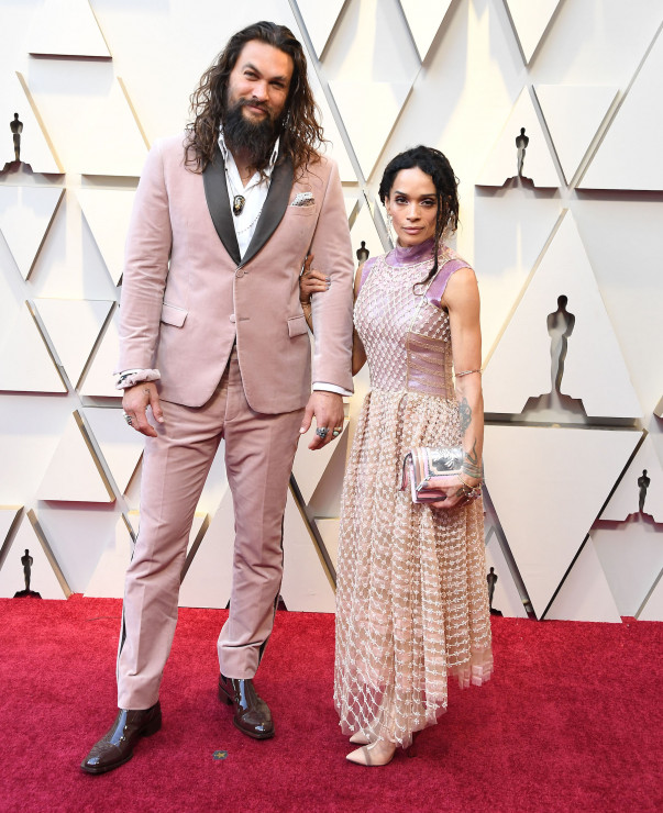 Oscary 2019 najpiękniejsze pary na czerwonym dywanie: Jason Momoa i Lisa Bonet