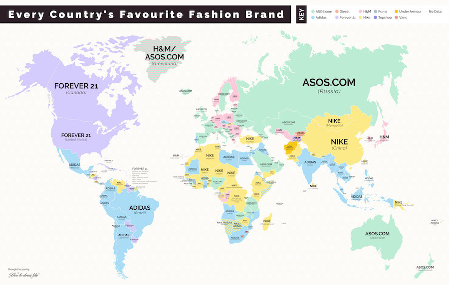 Najpopularniejsze marki odzieżowe. Polacy najbardziej lubią H&M!