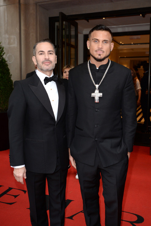 Marc Jacobs i Char Defrancesco na Met Gala 2018
