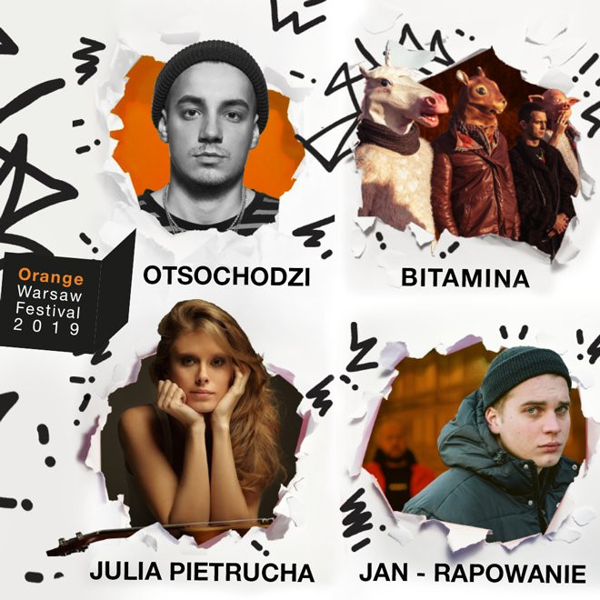Orange Warsaw Festival 2019: do line-up'u dołączyli: Otsochodzi, Bitamina, Julia Pietrucha i Jan-rapowanie