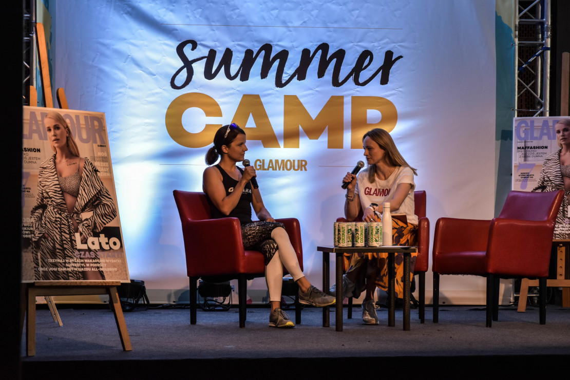 Joanna Jabłczyńska na Glamour Summer Camp
