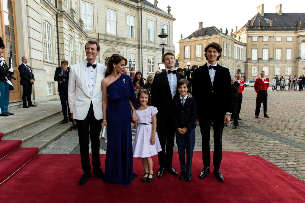 Książę Nikolai z członkami duńskiej rodziny królewskiej - księciem Joachimem, macochą i rodzeństwem!