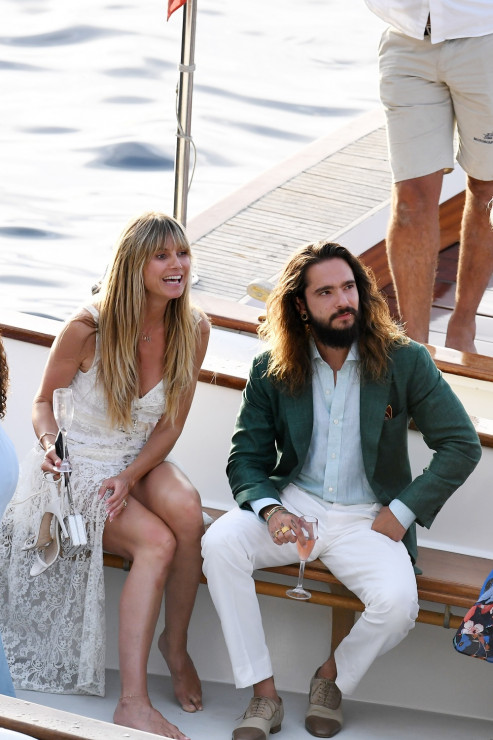 Heidi Klum i Tom Kaulitz wzięli ślub po raz drugi! Para zorganizowała przyjęcie na luksusowym jachcie na Capri.