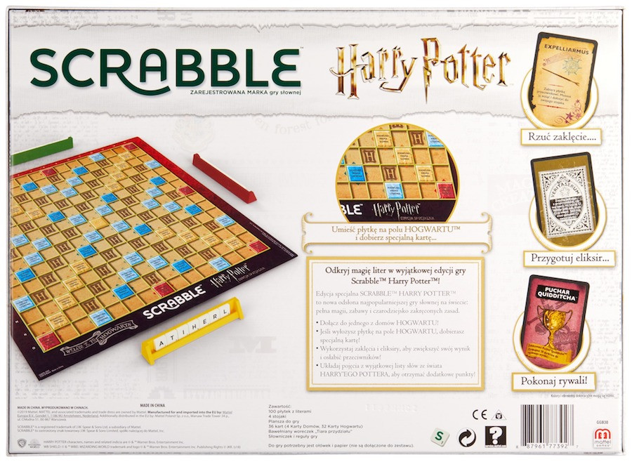 Scrabble Harry Potter dostępne są w Polsce! Gdzie i za ile można je kupić?
