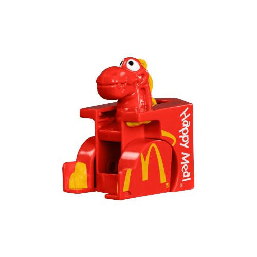 1991 rok: Dino Happy Meal Box Changeable