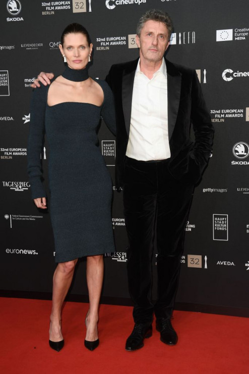 Małgorzata Bela i Paweł Pawlikowski na European Film Awards 2019