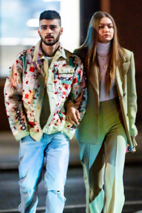 Modelkę i wokalistę przyłapano na wspólnym spacerze w Nowym Jorku dzień przed urodzinami byłego członka grupy One Direction.