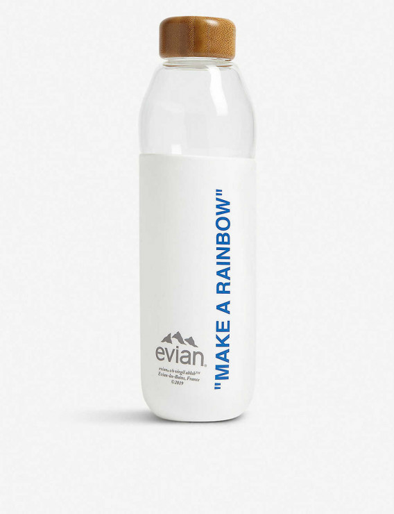 Butelka z kolekcji Evian x Virgil Abloh