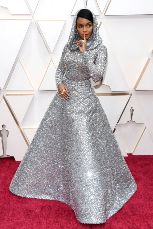 Oscary 2020: Kreacje gwiazd / Janelle Monae w sukni Ralph Lauren