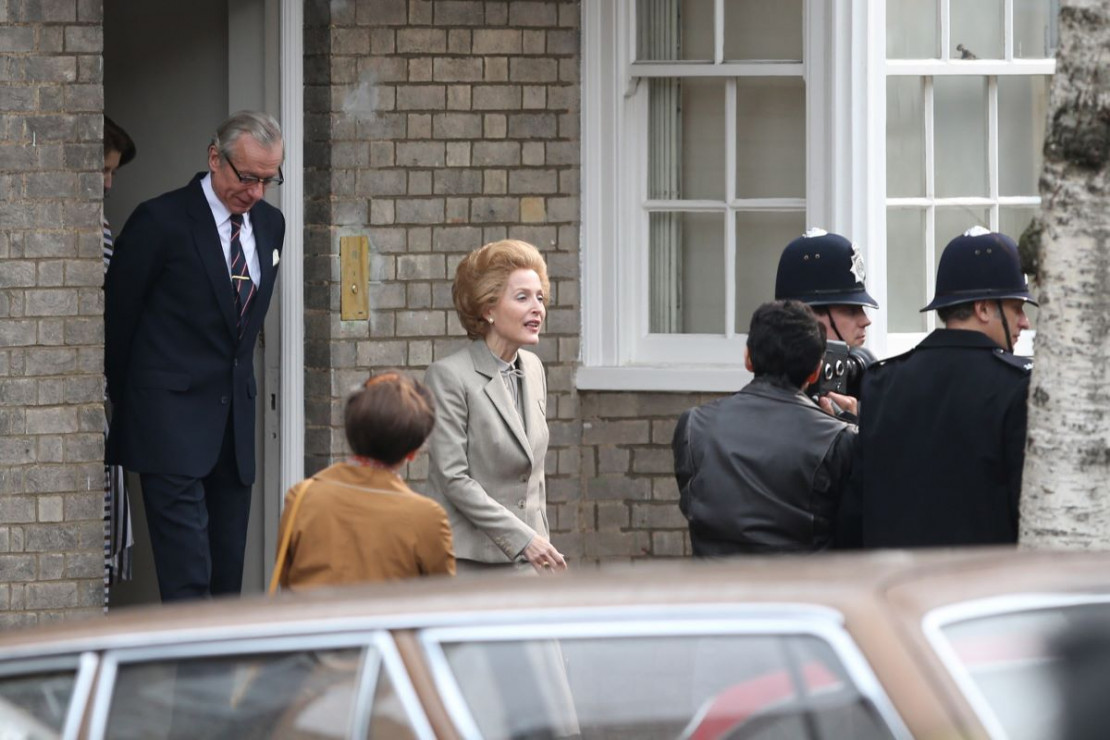 Pierwsze zdjęcia Gillian Anderson w roli Margaret Thatcher.