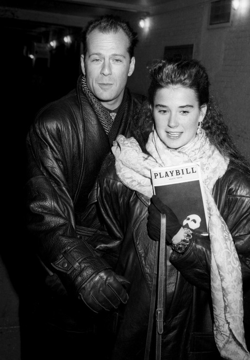 Bruce Willis i Demi Moore z czasów, kiedy byli razem.