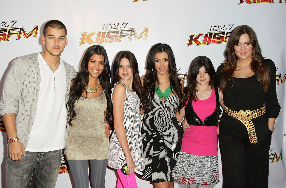 Rob, Kourtney, Kendall, Kim, Kylie i Khloe w 2008 roku