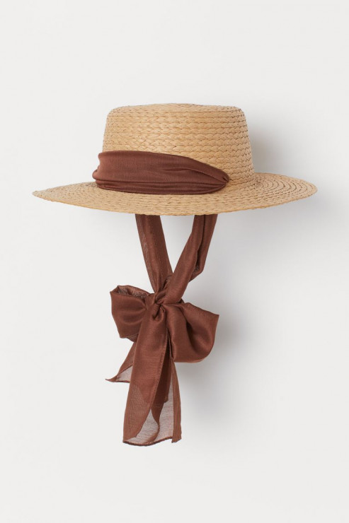 Słomkowy kapelusz, H&M, 59,90 zł