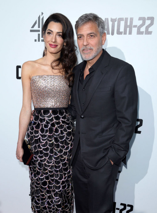 George Clooney i Amal Clooney (dawniej Alamuddin) - prawniczka
