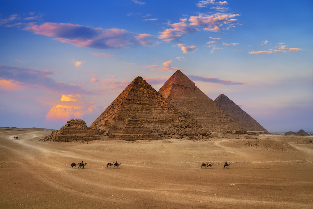 Najpiękniejsze miejsce na świecie – Piramidy w Gizie