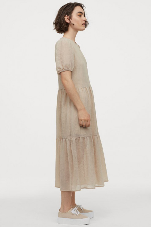 Sukienka H&M, przeceniona na 99,99 zł z 139,99 zł