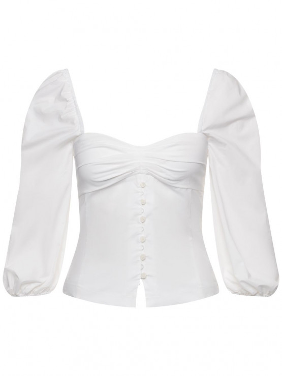 Romantyczna biała bluzka, Pinko, 669 zł / Modivo