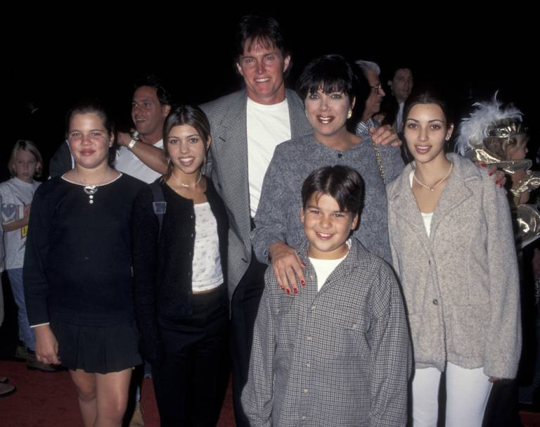 A tutaj cała rodzina Kardashian-Jenner jeszcze przed staniem się popularnym klanem an ekranach milionów widzów!