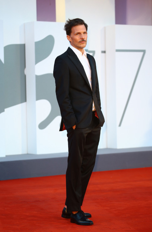 Michał Englert na premierze filmu „Śniegu już nigdy nie będzie” na Międzynarodowym Festiwalu Filmowym w Wenecji
