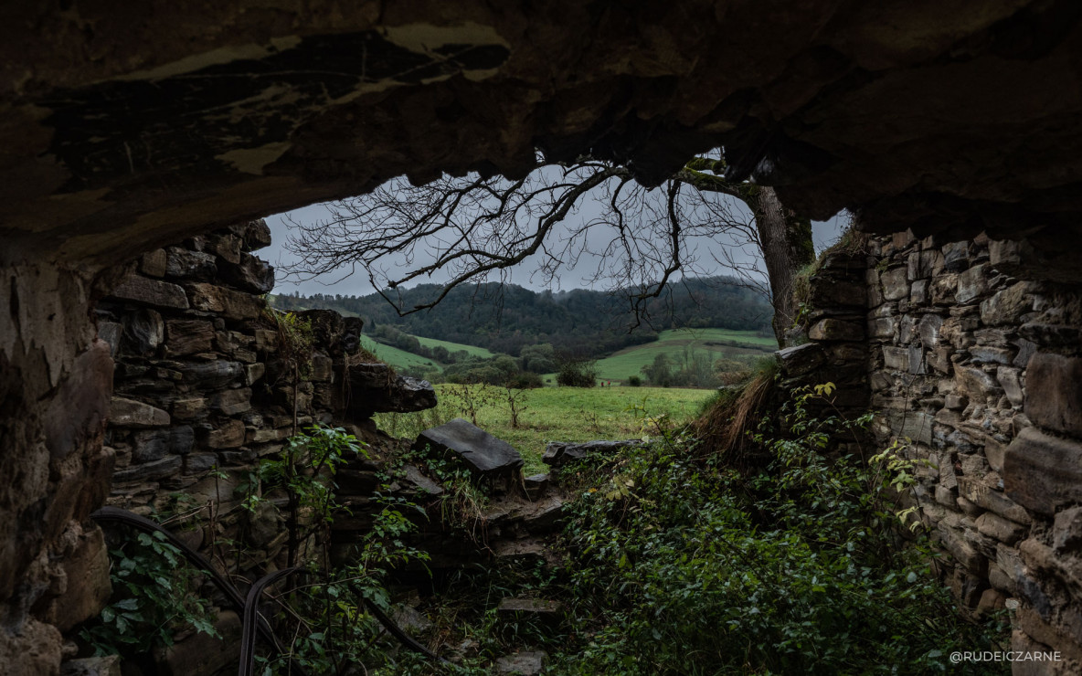 Opuszczone wioski w Bieszczadach