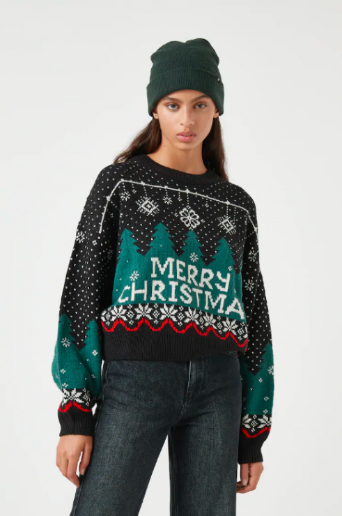 Sweter świąteczny Pull & Bear, 94,90 zł