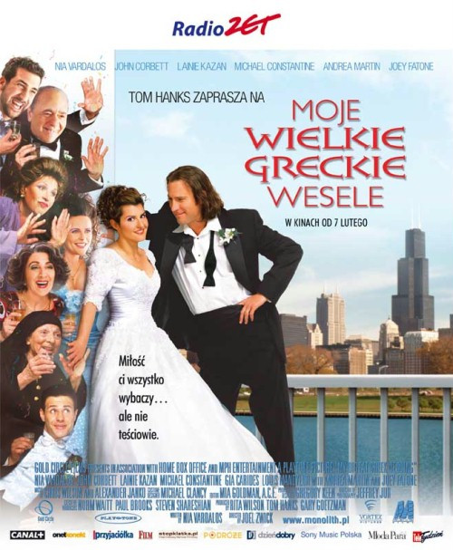 Moje wielkie greckie wesele (2002), reż. Joel Zwick