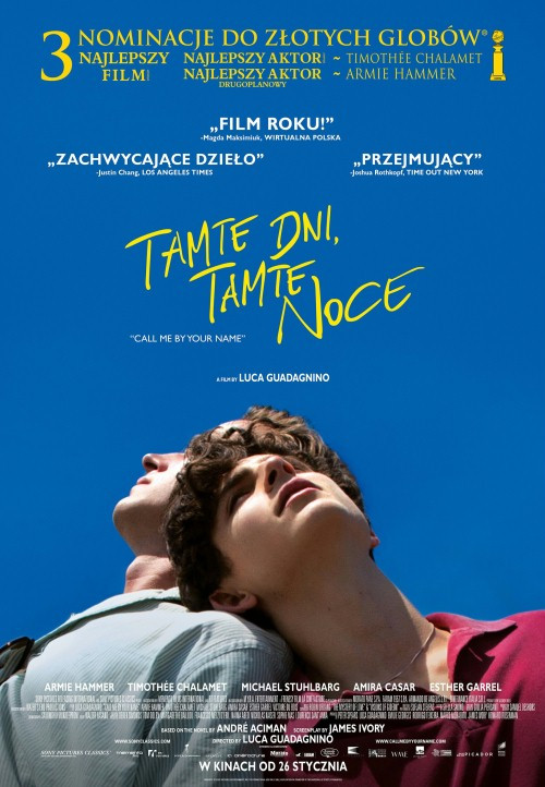 Tamte dni, tamte noce (2017), reż. Luca Guadagnino