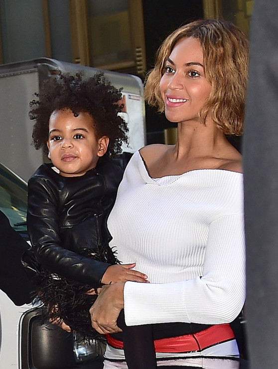 Beyoncé z córką Blue Ivy.