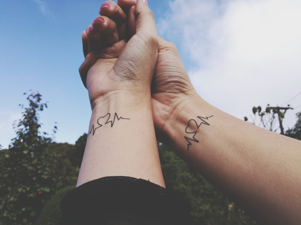 Tatuaż dla par - inspiracje