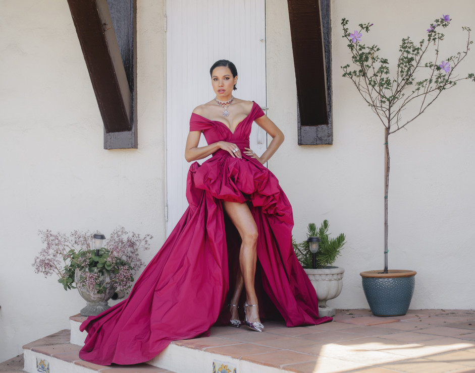 SAG Awards 2021 najlepsze stylizacje: Jurnee Smollett w sukience Prabal Gurung