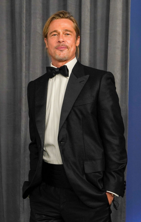 Brad Pitt na 93. ceremonii rozdania Oscarów.