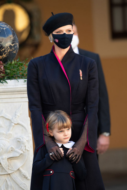 Księżna Monako – Charlene Grimaldi z córeczką Gabrielą.