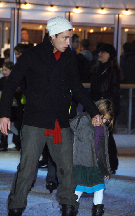 Jude Law z córką Iris, 2006 rok.