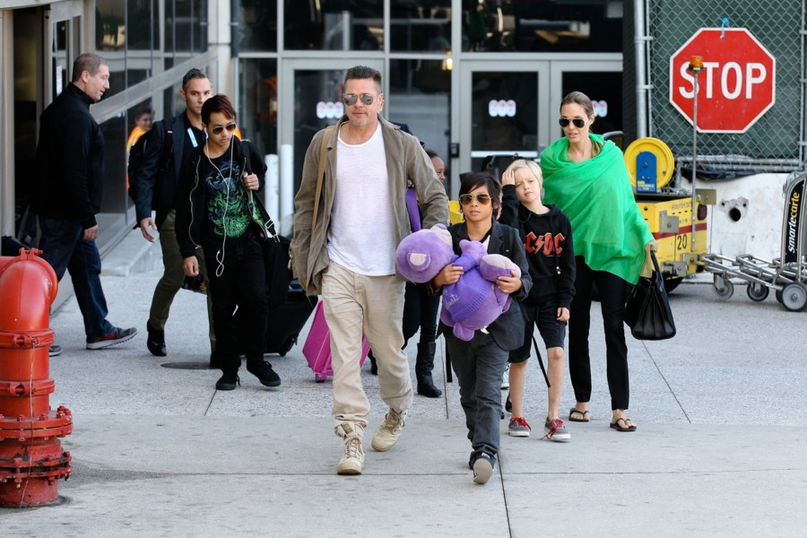 Tak wyglądają dzieci Angeliny Jolie i Brada Pitta.