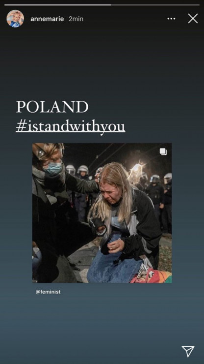 Światowe gwiazdy reagują na zakaz aborcji w Polsce