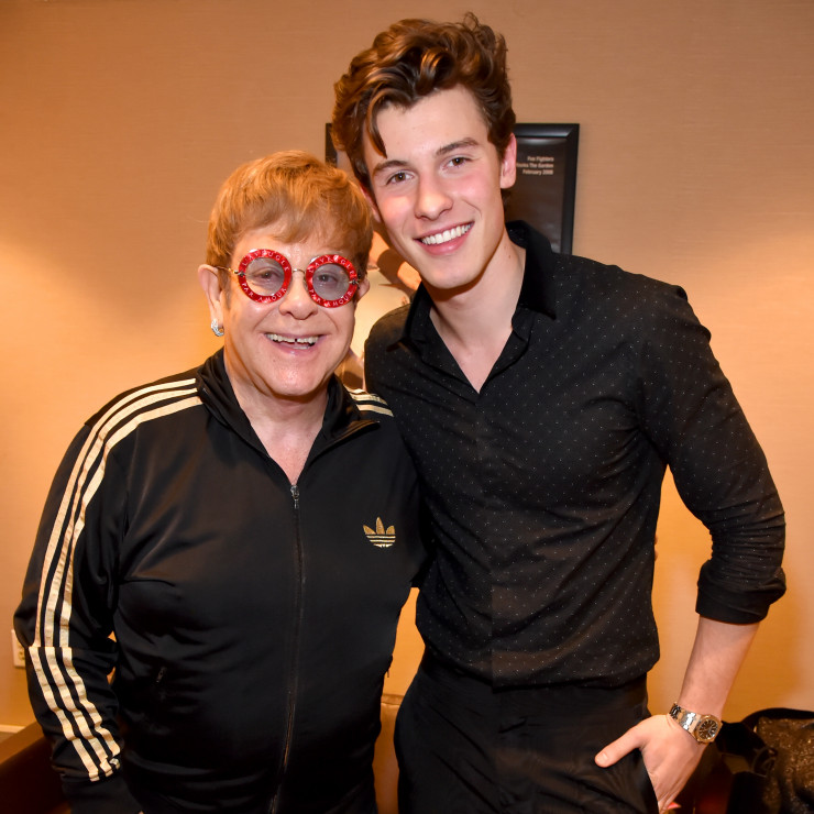 Shawn Mendes z Eltonem Johnem