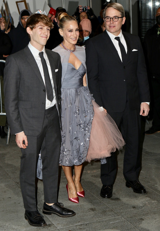 Sarah Jessica Parker z mężem i synem na premierze „I tak po prostu”