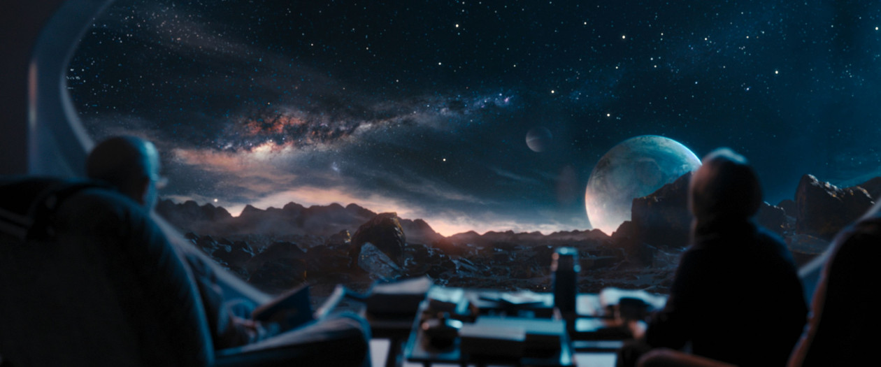 Kadr z serialu Night Sky