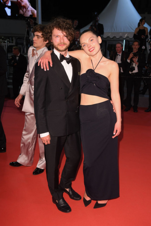 Mateusz Kościukiewicz i Sandra Drzymalska w Cannes