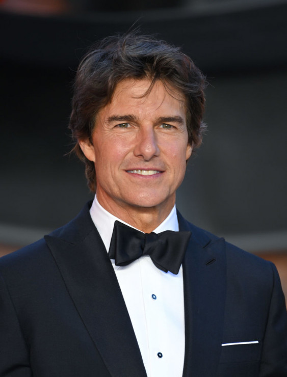 Tom Cruise na premierze „Top Gun: Maverick”