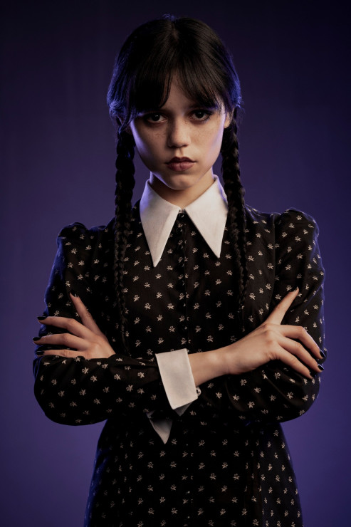 Jenna Ortega jako Wednesday Addams